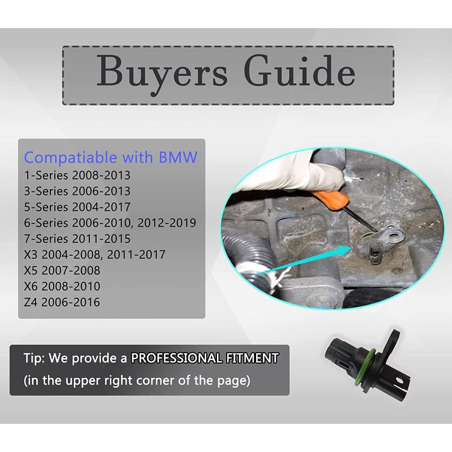 【並行輸入品】HiSport Crankshaft Position Sensor - Compatible with BMW Z4 X6 X5_1