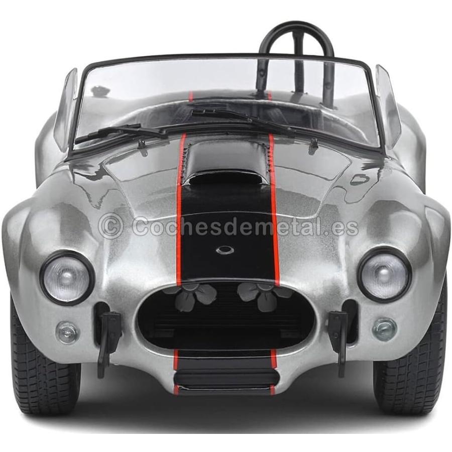 1:18 Shelby Cobra 427 Mkii Solido Works M Racing Silver 1965 By