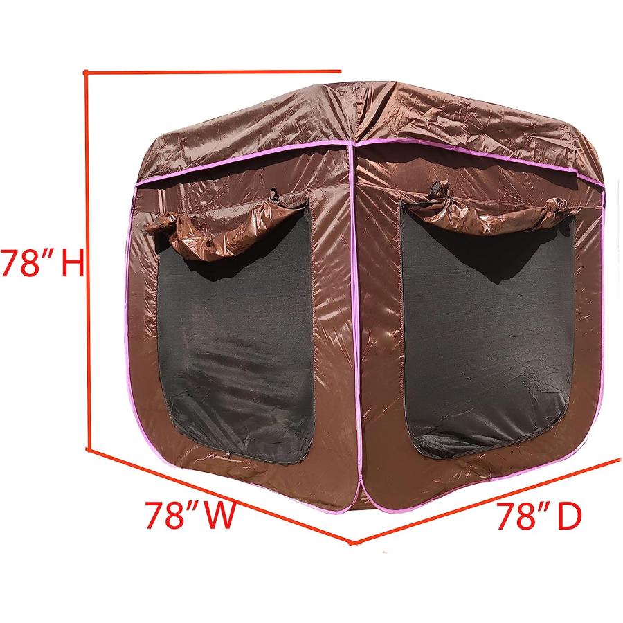 【並行輸入品】Admired By Nature Extended pop up SUV Tent  Cube  ABN5M008-PRPL   Puの画像