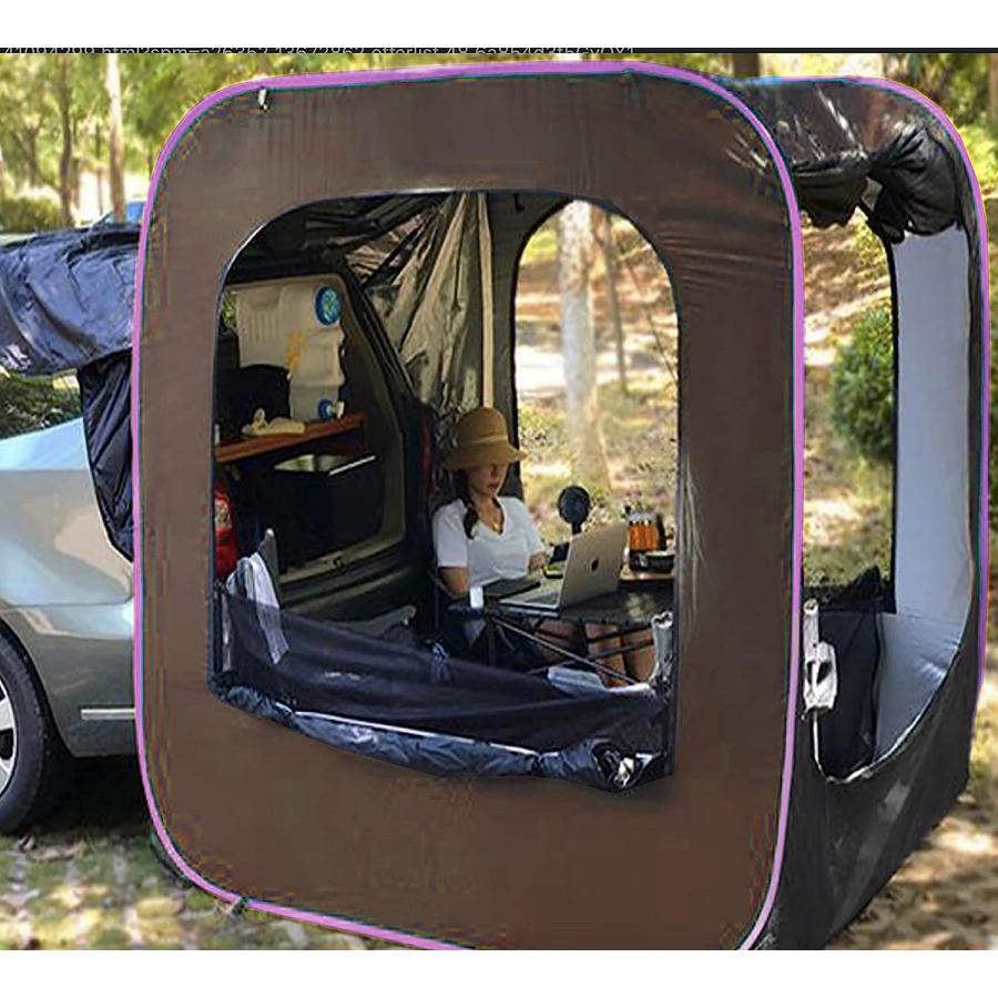 【並行輸入品】Admired By Nature Extended pop up SUV Tent  Cube  ABN5M008-PRPL   Puの画像