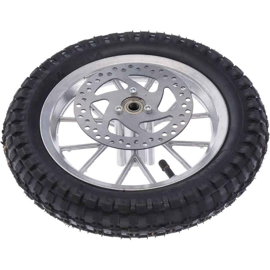 【並行輸入品】フロントタイヤ ゴム製フロントホイールタイヤ 12.5x2.75インチ ディスクブレーキ スプロケットボルト 47cc 49cc 2ストの画像