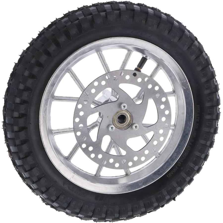 【並行輸入品】フロントタイヤ ゴム製フロントホイールタイヤ 12.5x2.75インチ ディスクブレーキ スプロケットボルト 47cc 49cc 2ストの画像