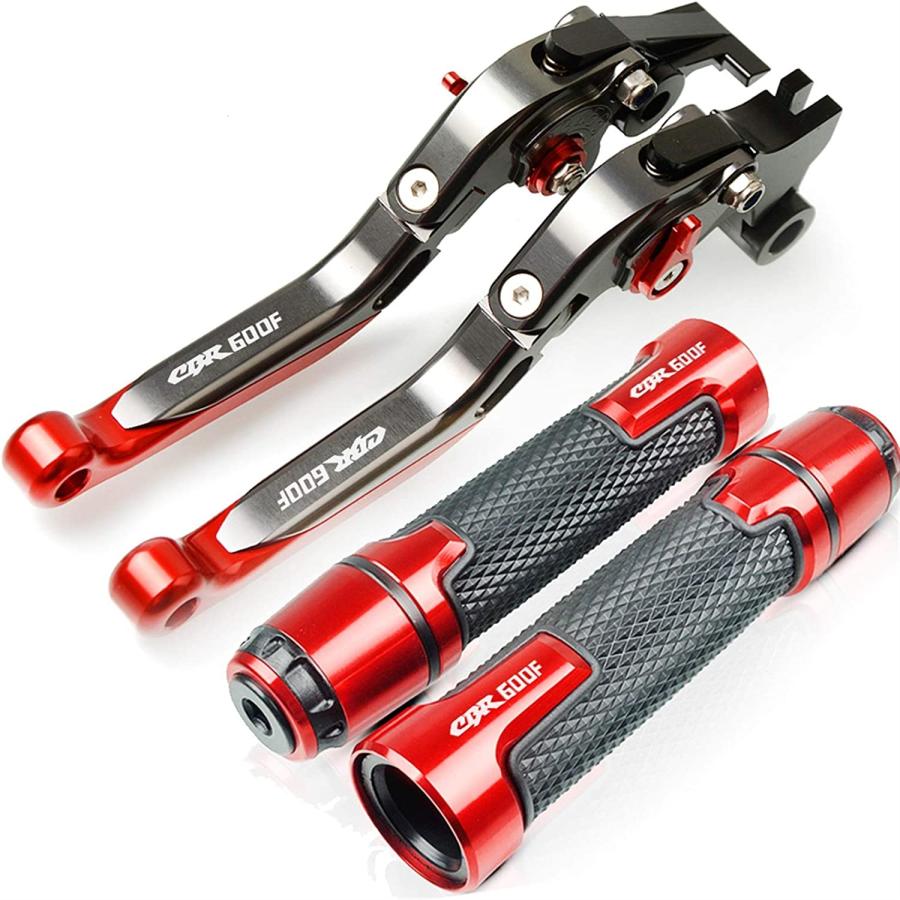 WRDD Motorbike Grips Motorcycle Accessories Brake Clutch Levers and ...