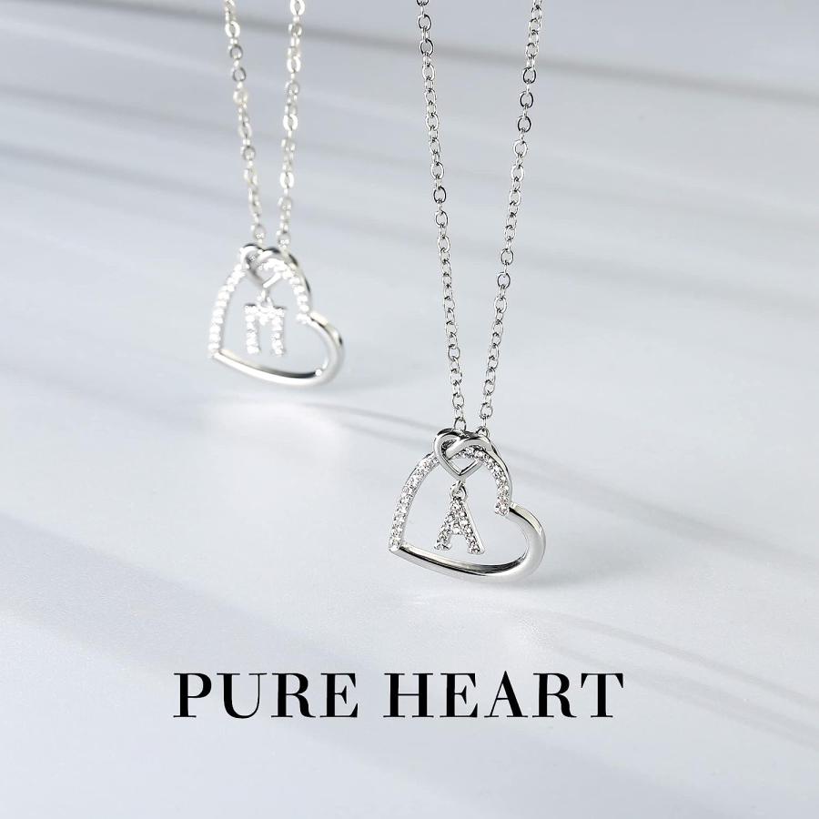 並行輸入品】Anoup イニシャルネックレス レディース シルバー