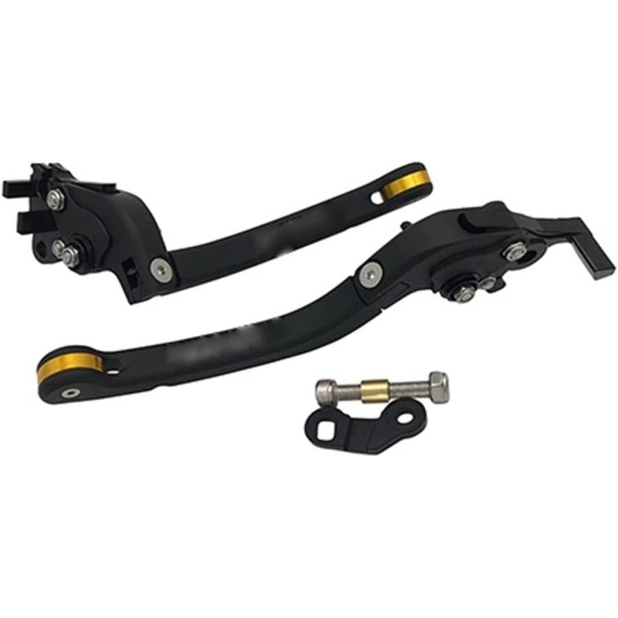 【並行輸入品】Clutch Lever Motorcycle Adjustable Folding Parking Brake Levers Brak_2