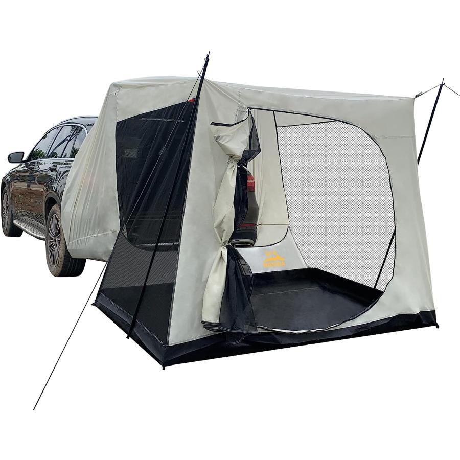 並行輸入品】カースクリーンテント ユニバーサル SUV テールゲート