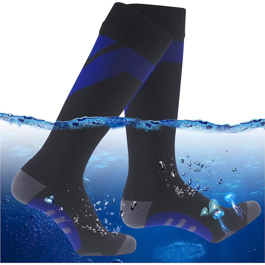 RANDY SUN Waterproof Socks for Women Youth Camping Gadgets Socks to