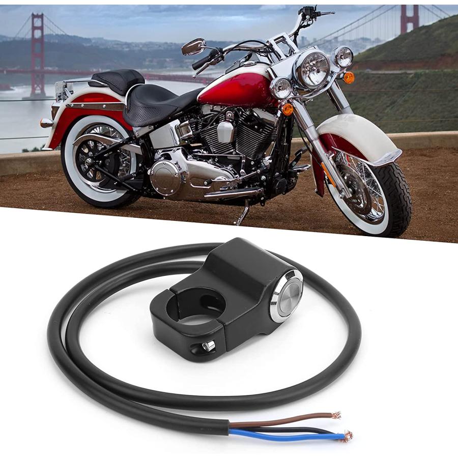 【並行輸入品】Handlebar Headlight Switch  Waterproof Motorcycle Handlebar Switch fの画像