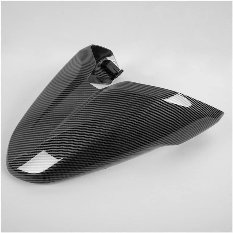 【並行輸入品】XUEFURONG Motorcycle Rear Passenger Pillion Seat Cover Hard Seat Cow_5