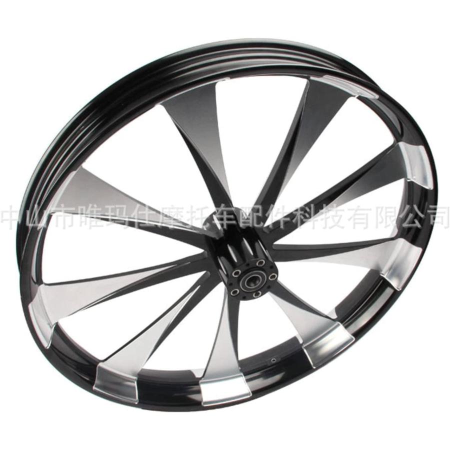 【並行輸入品】NC 21 inch Harley Motorcycle Modified Rim New CNC Forged Aluminum Wh_2