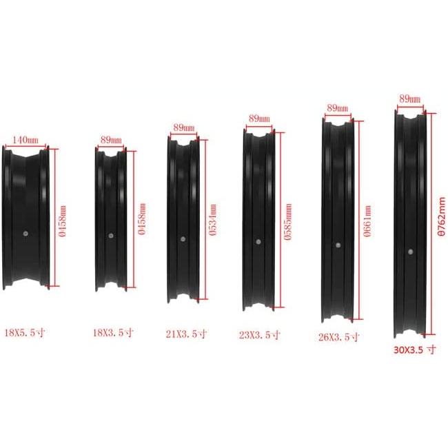 【並行輸入品】NC Harley Motorcycle Modified Wheel 21-inch Aluminum Wheel Cutting B_4
