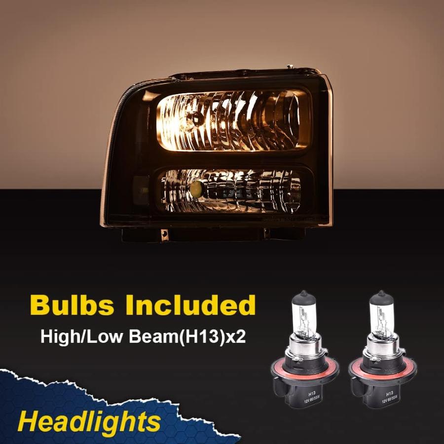 【並行輸入品】CHEDA LED DRL ヘッドライト 1999 2001 2002 2003 2004 フォード F250 F350 F450 F5の画像