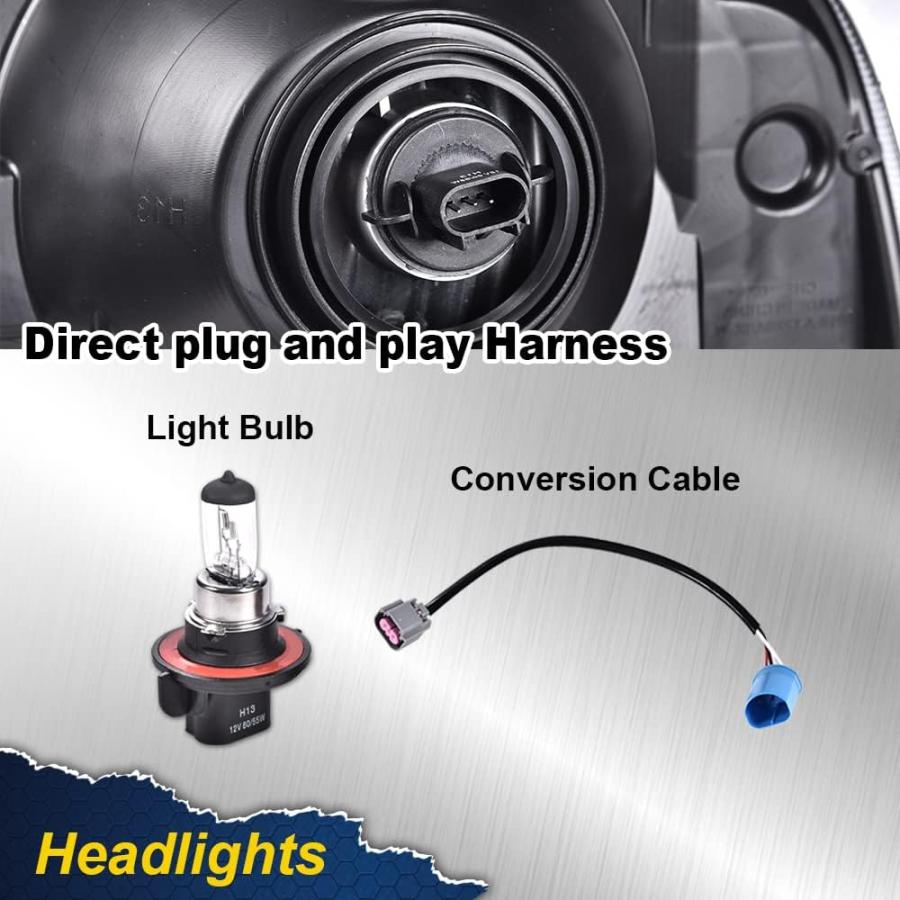 【並行輸入品】CHEDA LED DRL ヘッドライト 1999 2001 2002 2003 2004 フォード F250 F350 F450 F5の画像