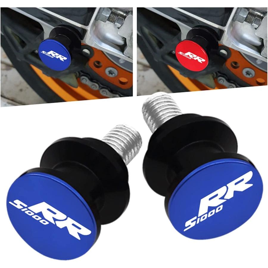 【並行輸入品】ELGISI Swingarm Spools 8MM Motorcycle CNC Swing Arm Stand Screw Swin_4