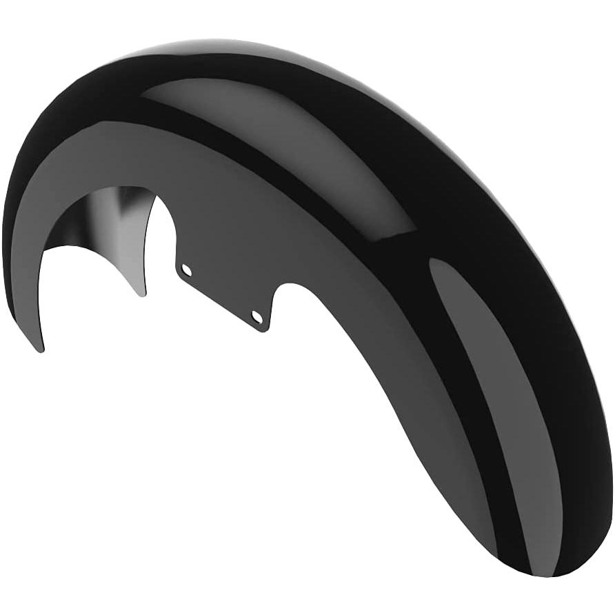 【並行輸入品】US Stock Advanblack 21inch Stretched Front Fender Fit for Harley FLHの画像