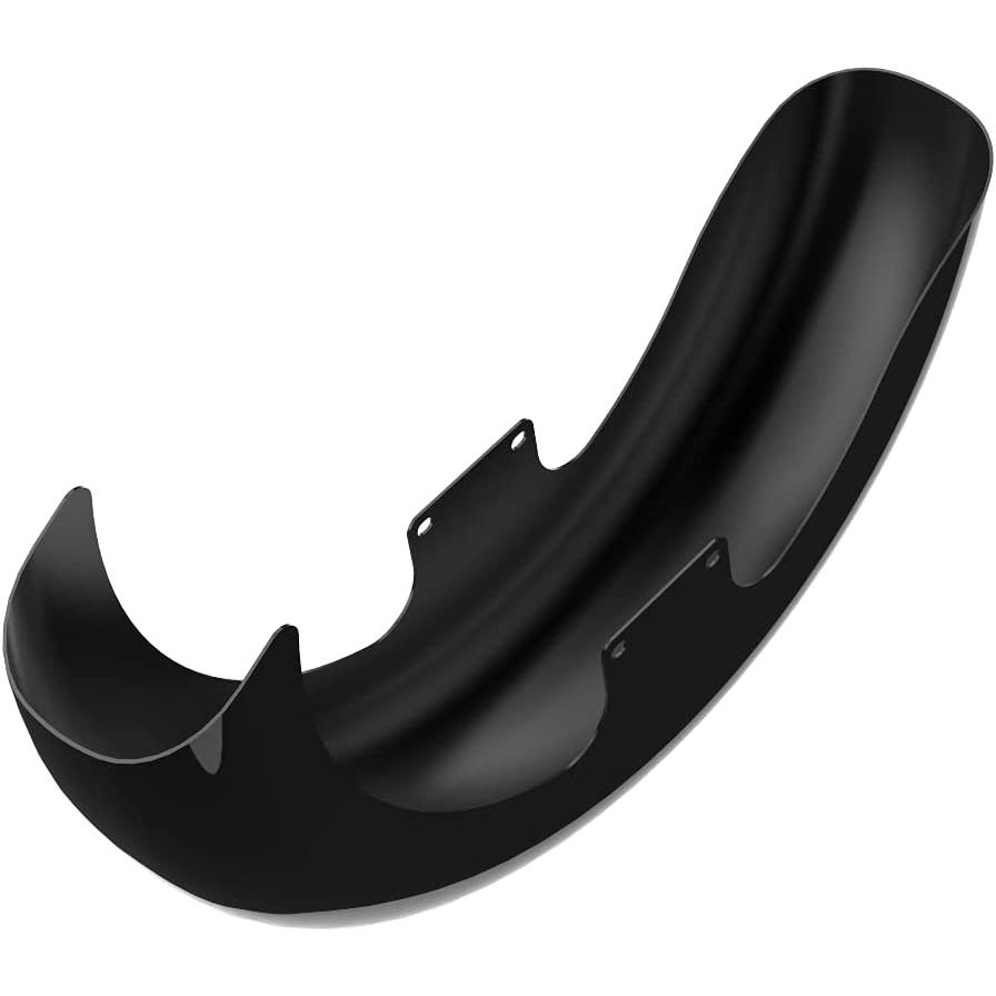 【並行輸入品】US Stock Advanblack 21inch Stretched Front Fender Fit for Harley FLHの画像