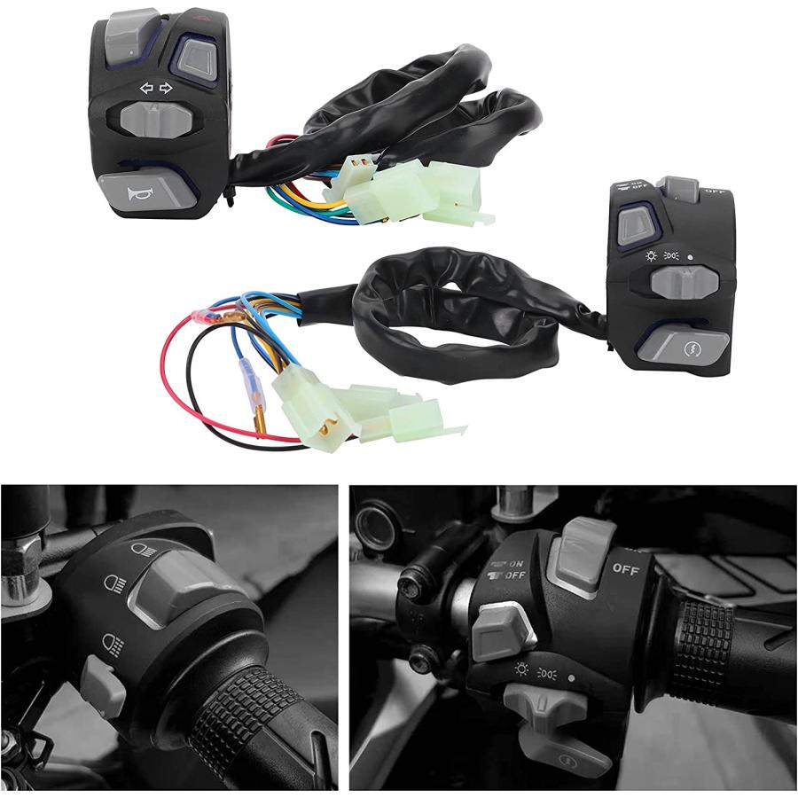 【並行輸入品】Motorcycle Handlebar Switch  Fydun 22mm Waterproof Motorcycle Handleの画像