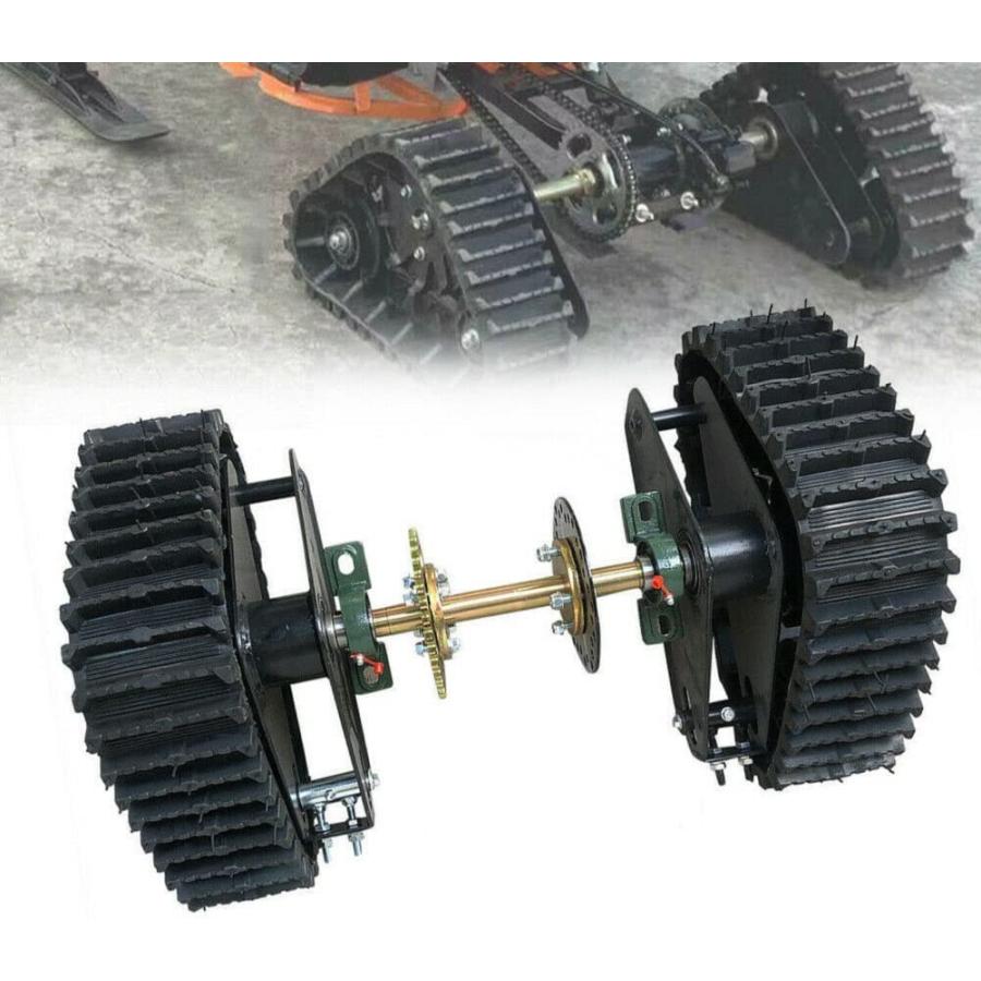 600mm/23.6インチ リアアクスルトラックアセンブリキット ゴーカート 