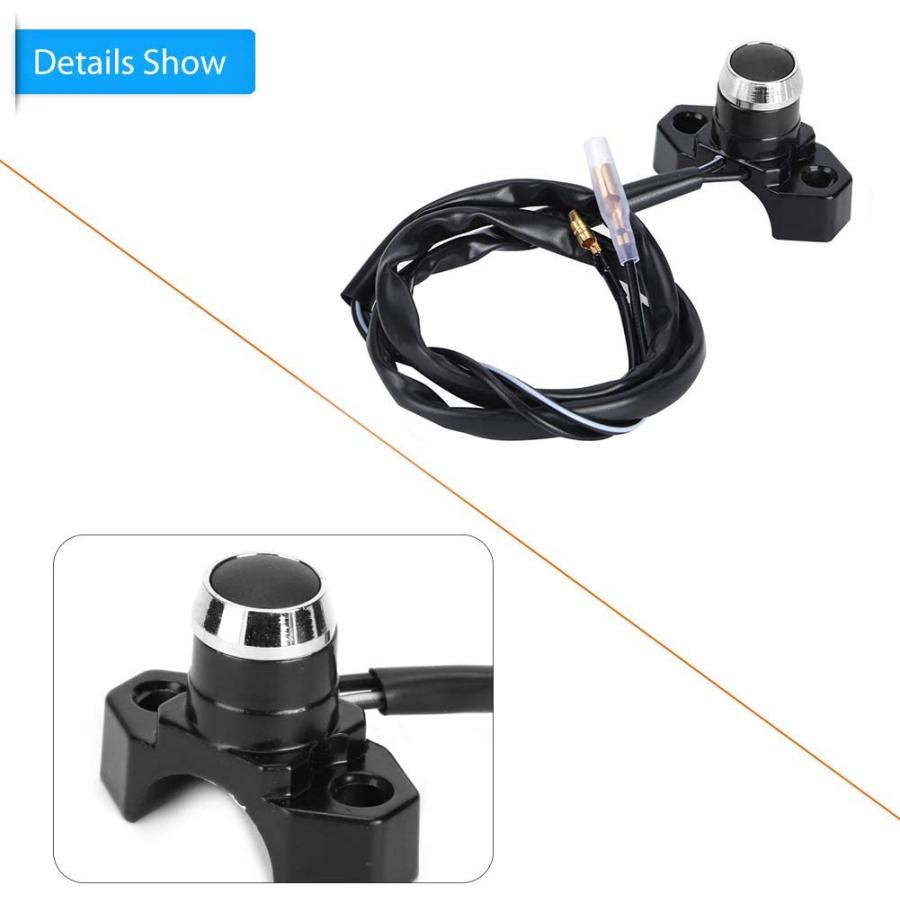 【並行輸入品】Engine Start Stop Switch Motorcycle Handlebar Engine Start Stop Kil