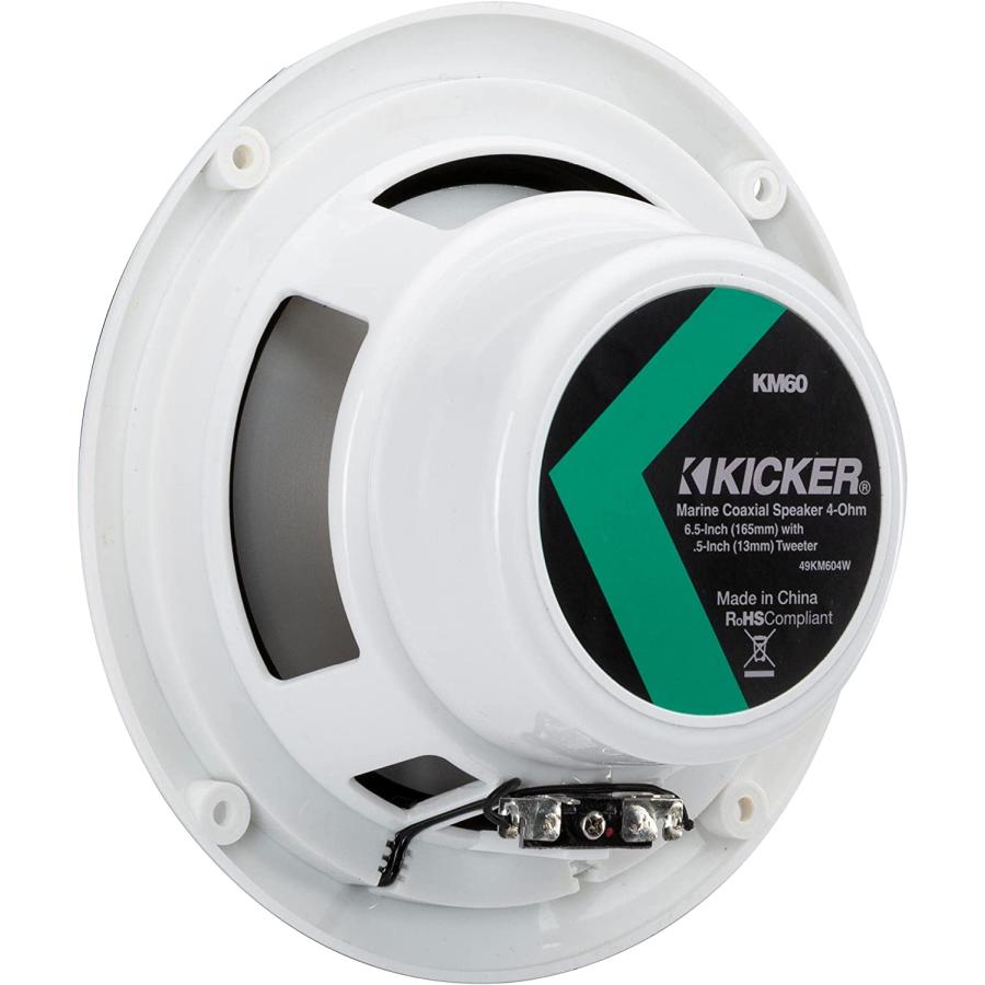 【並行輸入品】Kicker 49KM604W 6-1/2inch 6.5inch KM-Series 150W Peak/50W RMS Marine_2