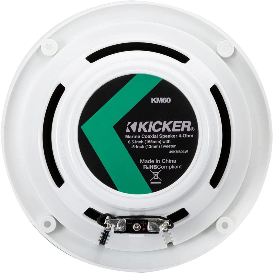 【並行輸入品】Kicker 49KM604W 6-1/2inch 6.5inch KM-Series 150W Peak/50W RMS Marine_4