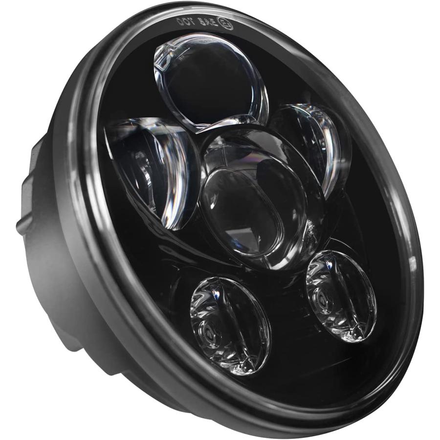 【並行輸入品】Hogworkz  5.75 Inch LED V2 Headlight - Daymaker Replacement Compatib_2