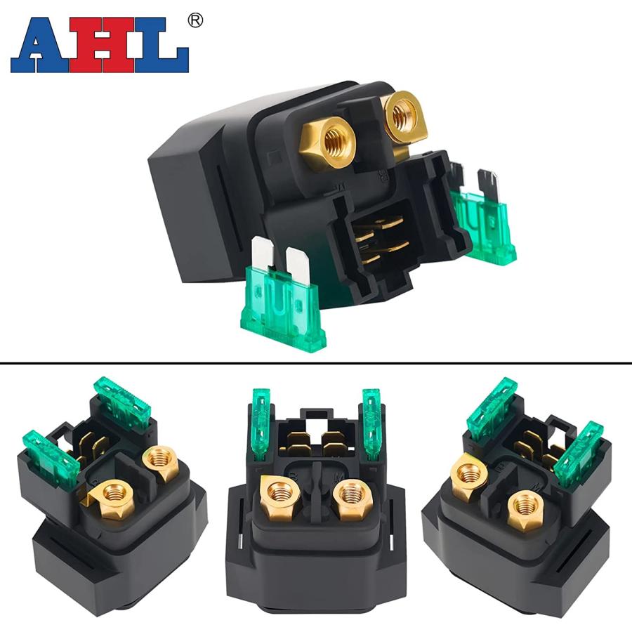 【並行輸入品】AHL Motorcycle Starter Solenoid Relay Compatible with Yamaha 1300 XV