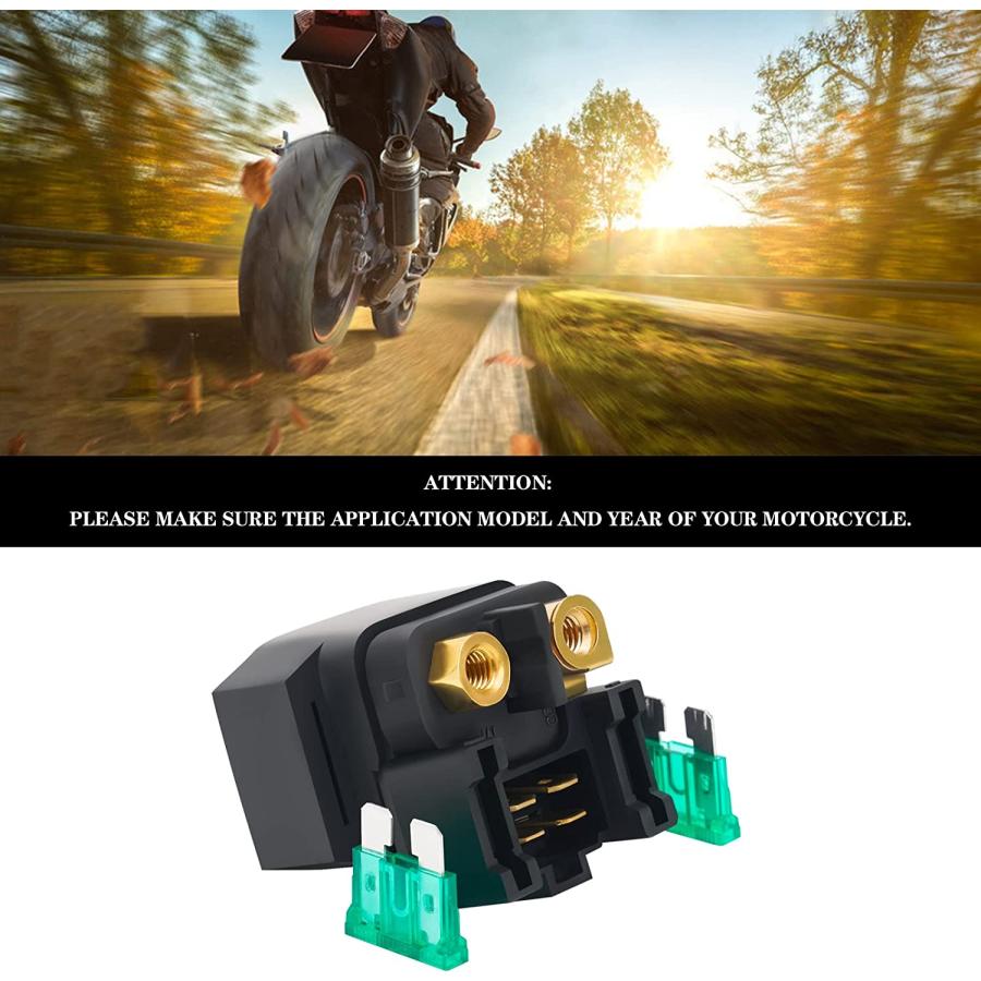 【並行輸入品】AHL Motorcycle Starter Solenoid Relay Compatible with Yamaha 1300 XV