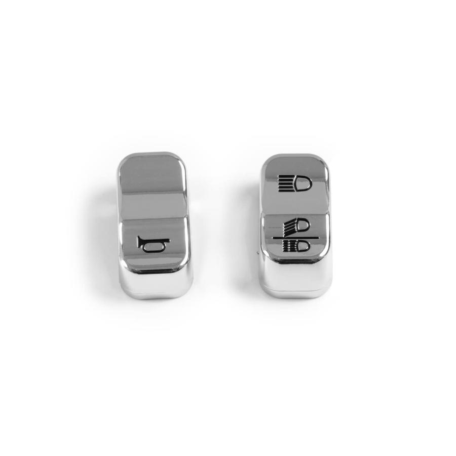 【並行輸入品】WYNMOTO 13PCS Chrome Hand Control Switch Housing Caps Compatible forの画像