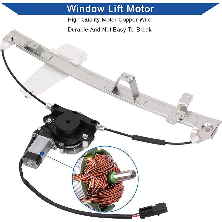 【並行輸入品】Obaee 741-556 Front Driver Side Power Window Lift Regulator