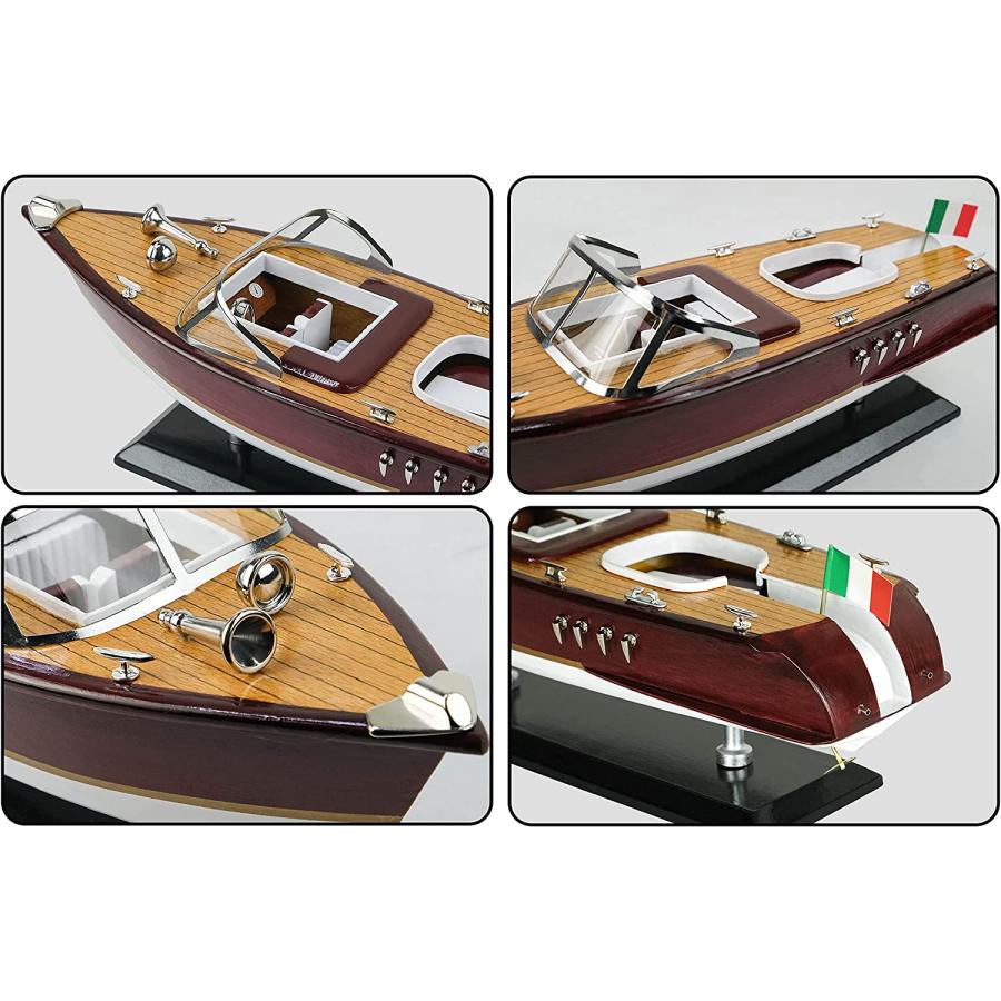 並行輸入品】SAILINGSTORY 木製モデル ボート リヴァ アクアラマ