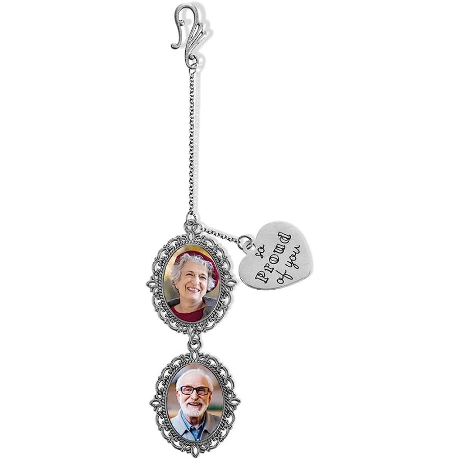 【並行輸入品】AILIN Custom Graduation Cap Tassel With Engraving Heart Charm 2023 O_3
