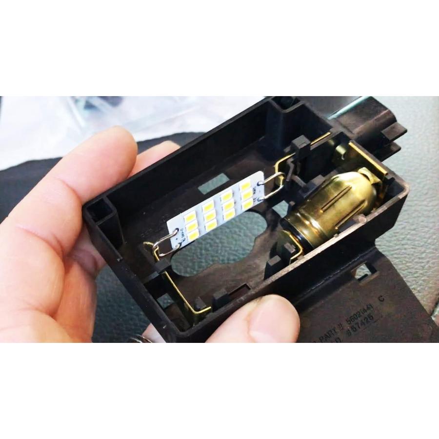 【並行輸入品】iJDMTOY Xenon White 12-SMD LED Replacement Bulbs Compatible With Dod_2