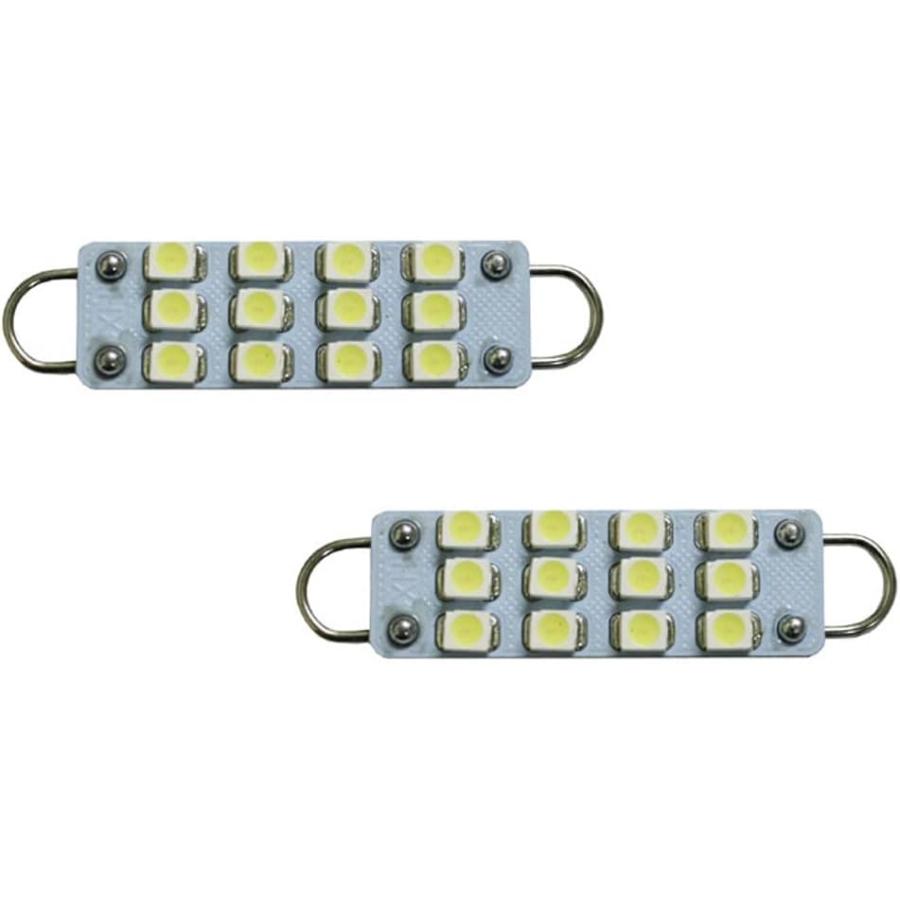 【並行輸入品】iJDMTOY Xenon White 12-SMD LED Replacement Bulbs Compatible With Dod_7