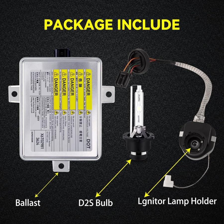 並行輸入品】Xenon HID ヘッドライトバラストイグナイターとD2S
