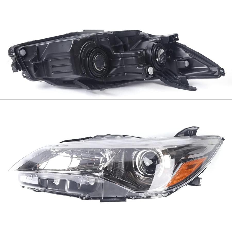 【並行輸入品】RIRISIR ハロゲンヘッドライト カムリ 2015 2016 2017 SE OEM 工場組立 フロント 左 運転席側 ヘッドライト