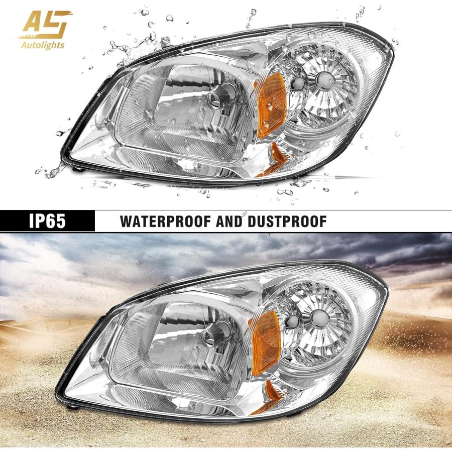 【並行輸入品】AS AUTOLIGHTS 2005-2010 シボレー コバルト ヘッドライトアセンブリ 交換用 2005-2010 シボレー コバル