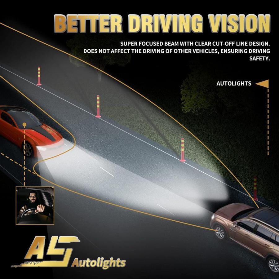 【並行輸入品】AS AUTOLIGHTS 2005-2010 シボレー コバルト ヘッドライトアセンブリ 交換用 2005-2010 シボレー コバル