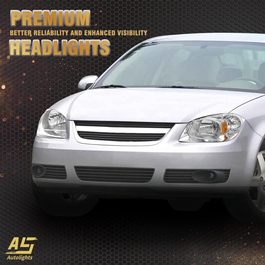 【並行輸入品】AS AUTOLIGHTS 2005-2010 シボレー コバルト ヘッドライトアセンブリ 交換用 2005-2010 シボレー コバル