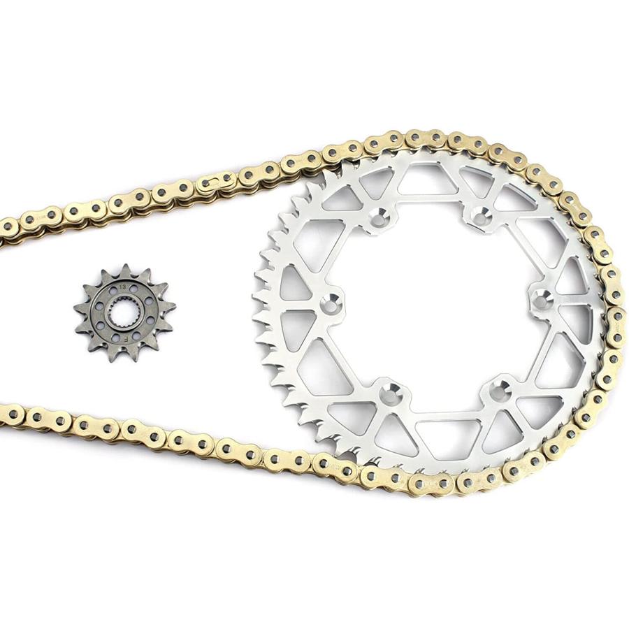 【並行輸入品】Smadmoto Sprockets 13/49 Tooth and Steel 120-Link Heavy Duty X-Ring