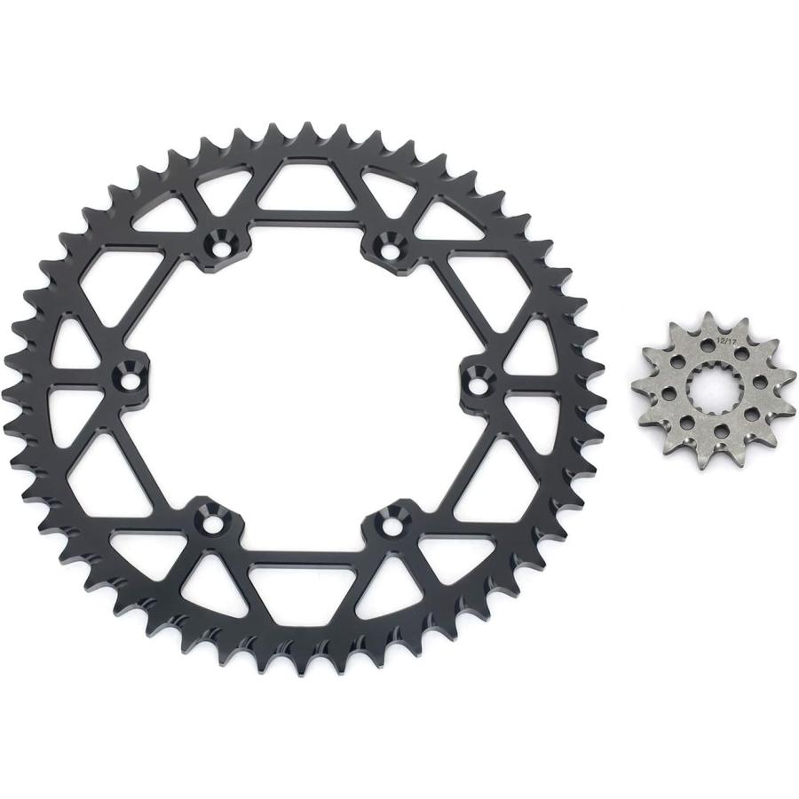 【並行輸入品】Smadmoto Front 12T Rear 49T Drive Sprocket Kit for Kawasaki KX250 19_1