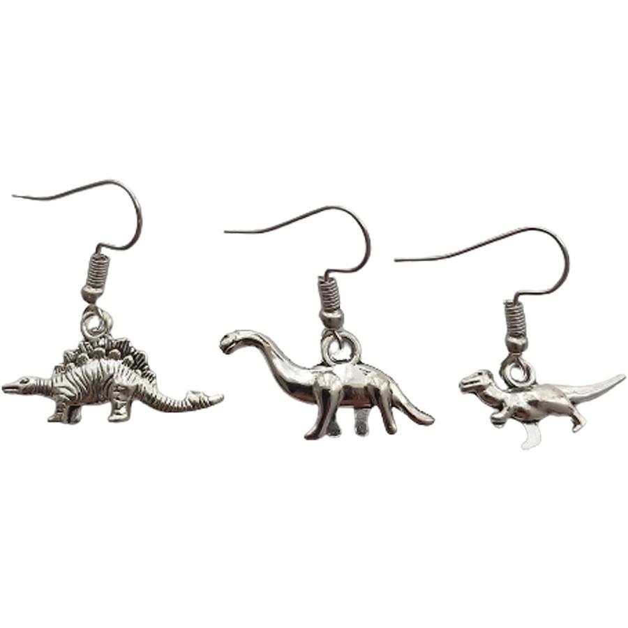 並行輸入品】恐竜ピアス クールな動物 恐竜ジュエリー 奇抜な