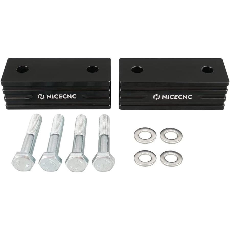 NICECNC Hood Spacer Riser Kit Hood Lift Kit Compatible with Jeep ...