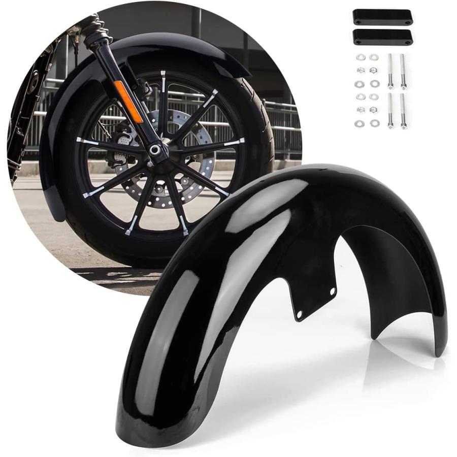 【並行輸入品】19 inches Upgraded version Mudguard Front Fender  Wheels Wrap Frontの画像