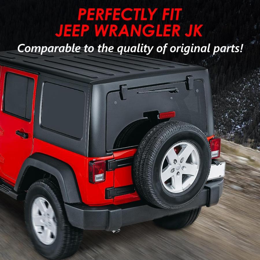 DKMGHT スペアタイヤホルダー マウントブラケット タイヤキャリア Jeep 