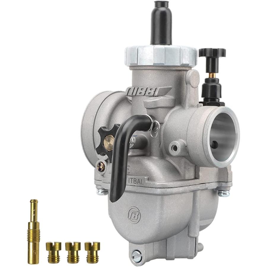 NIBBI PE28mm キャブレター キャブレター キャブレター キャブ ジェット付き 200cc250cc オートバイエンジン 2/4