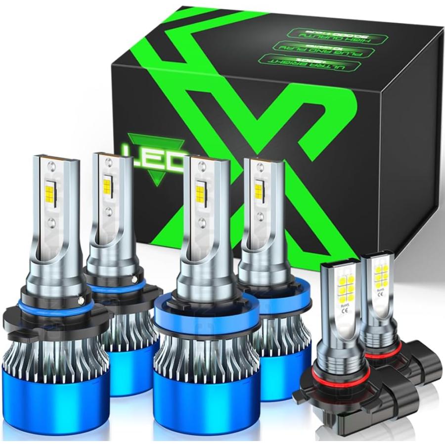LQI Faros Delanteros LED Estilo Tablón Compatibles Con Dodge Ram 1500 2500 3500 2013-2018 Proyector De Fábrica 9 Pines Modelo Lente Transparente Carcasa ámbar Reflector
