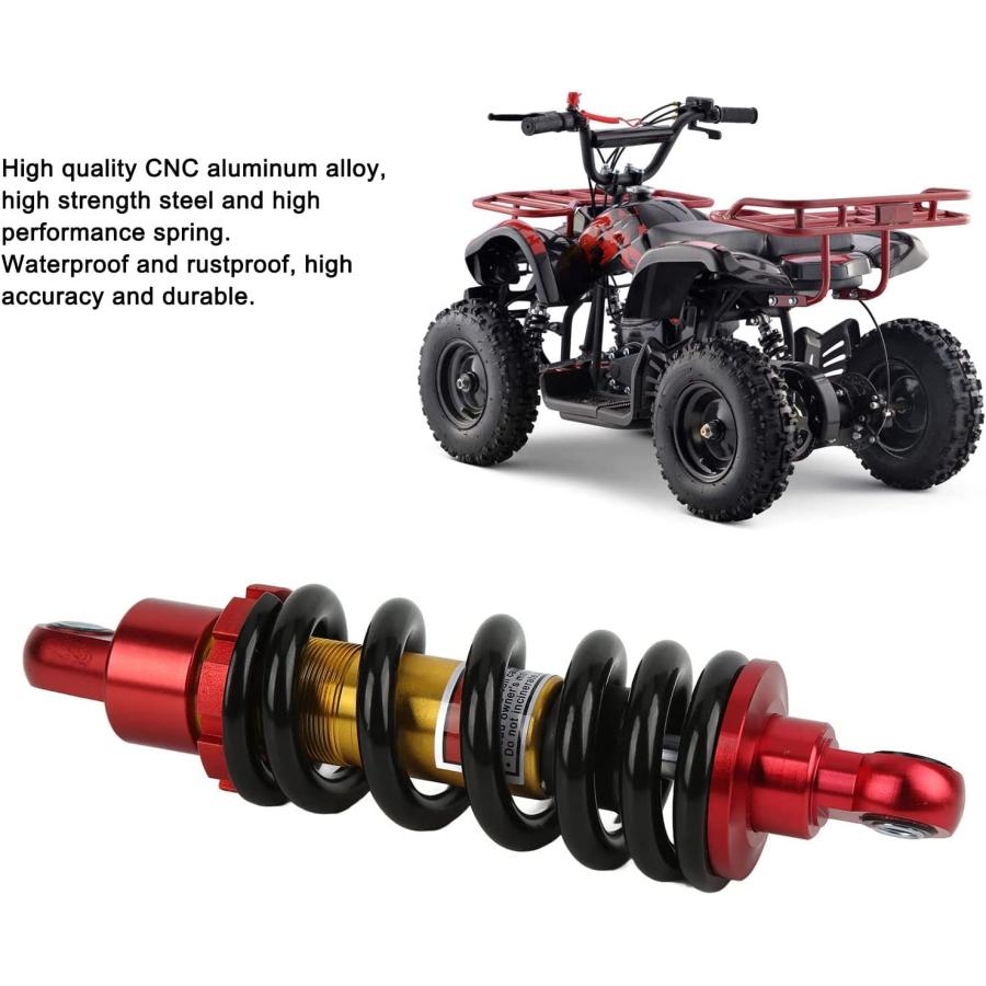 【並行輸入品】Motorcycle Rear Spring Shock Absorber  CNC Aluminum Alloy Steel Rear_4