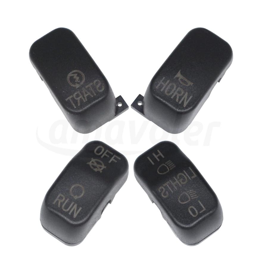 【並行輸入品】amavoler 10 pcs Hand Control Switch Housing Switch Caps Kit Compatibの画像