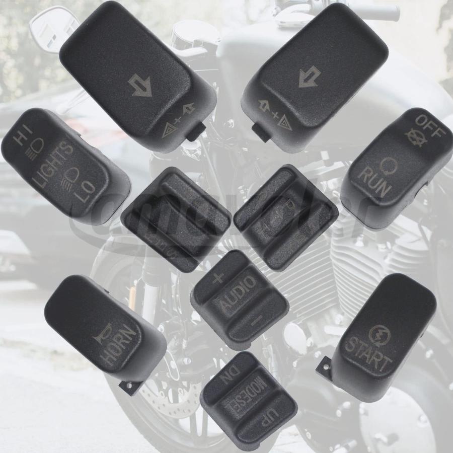 【並行輸入品】amavoler 10 pcs Hand Control Switch Housing Switch Caps Kit Compatibの画像